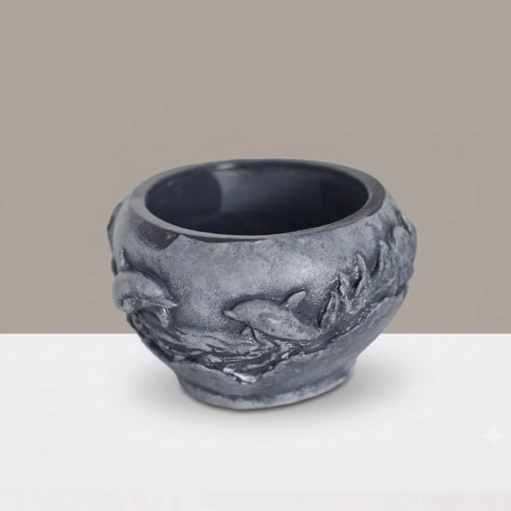 Ocean Whisper Planter Cover