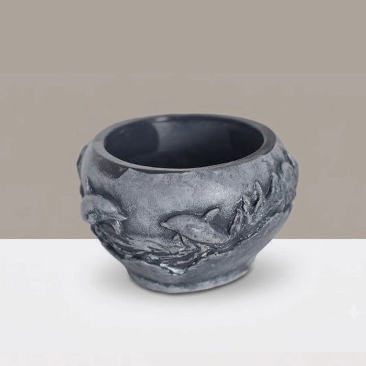 Ocean Whisper Planter Cover