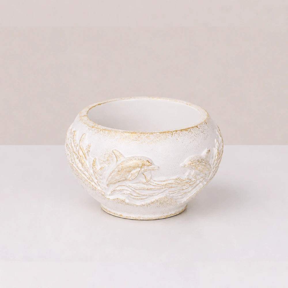 Ocean Whisper Planter Cover