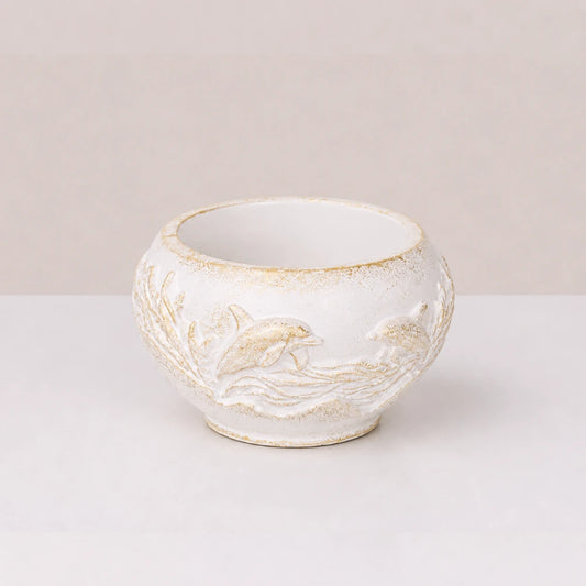 Ocean Whisper Planter Cover