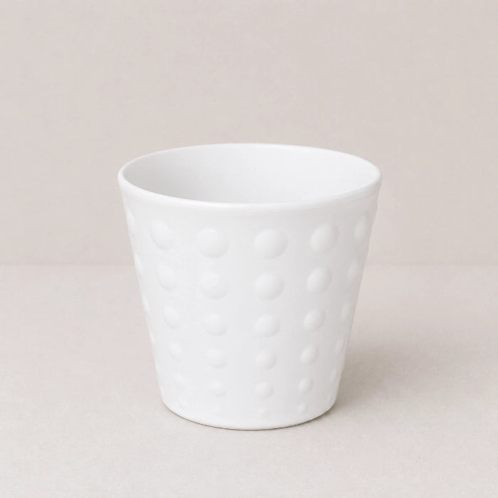 Ivory Dot Planter