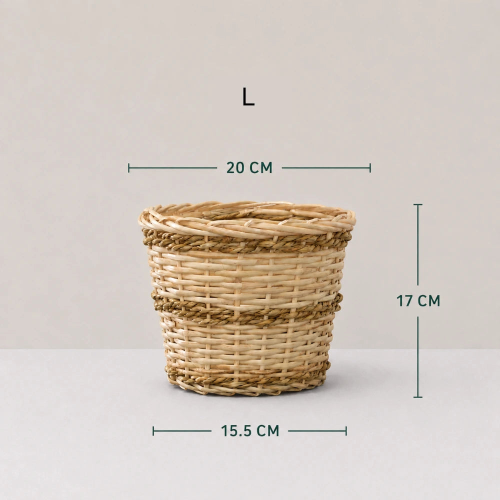 Rustic Charm Planter Cover
