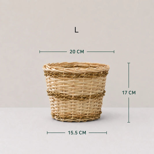 Rustic Charm Planter Cover