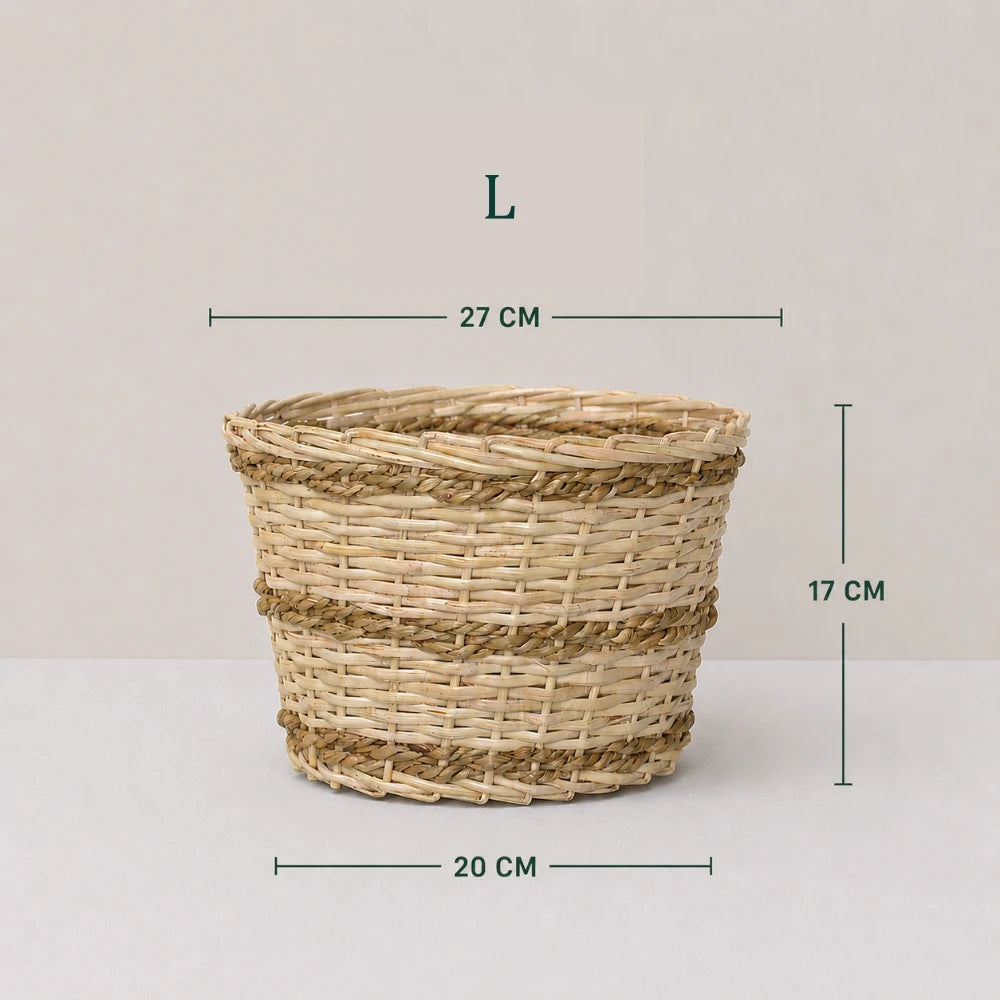 Rustic Charm Planter Cover