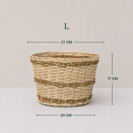 Rustic Charm Planter Cover