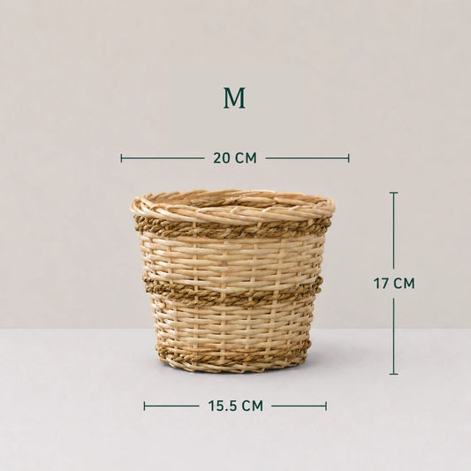Rustic Charm Planter Cover