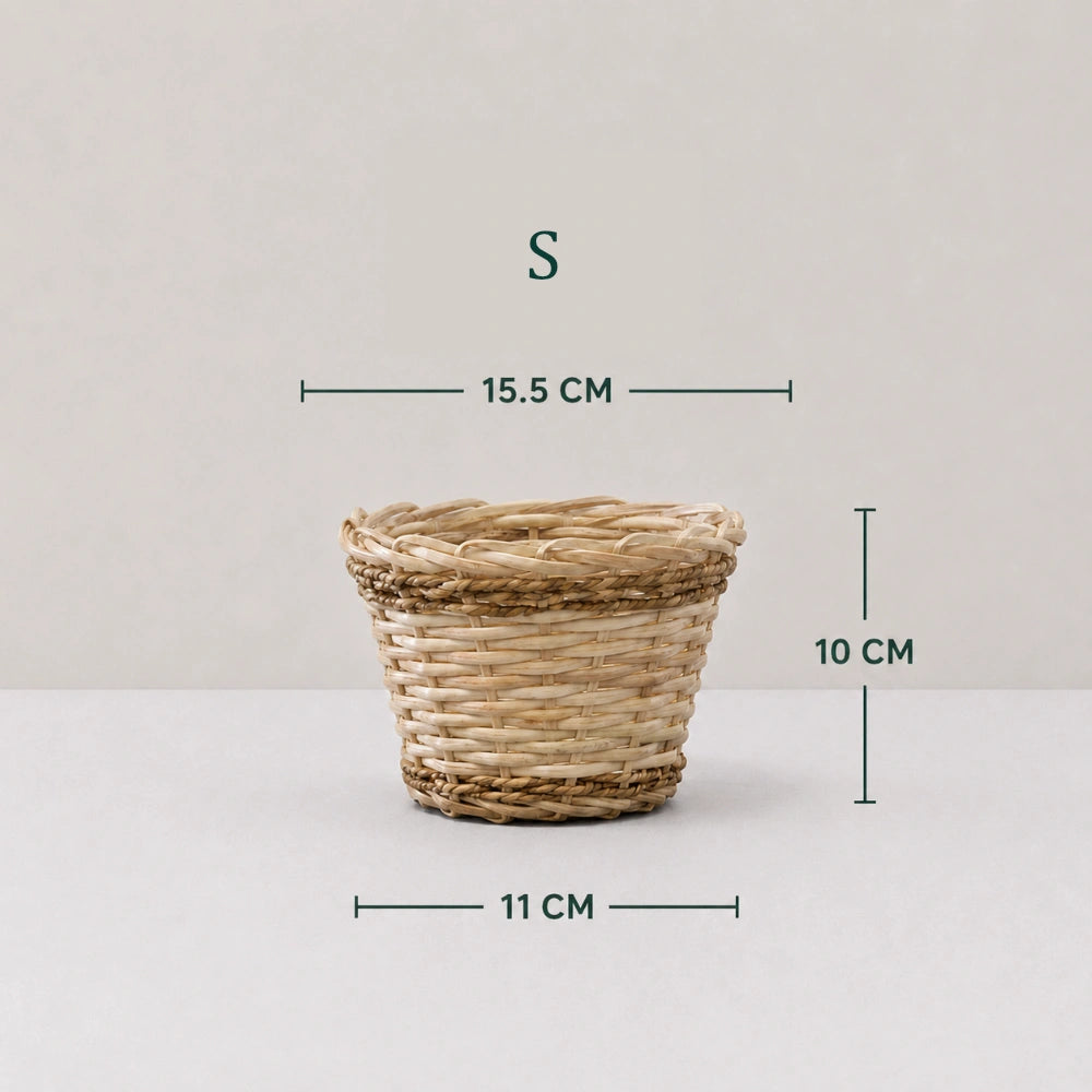 Rustic Charm Planter Cover