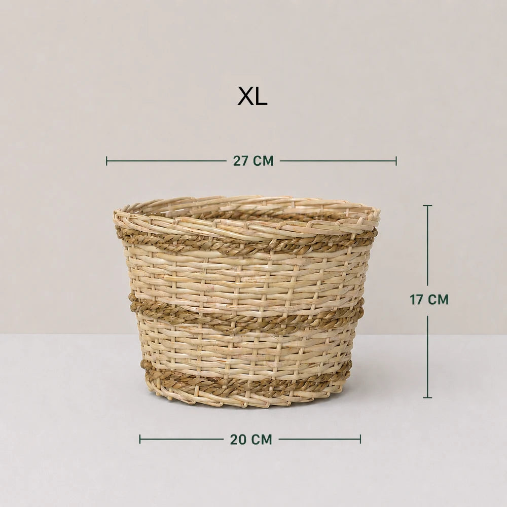 Rustic Charm Planter Cover